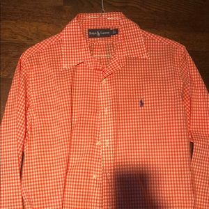 Large Ralph Lauren gingham button down